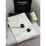 Chanel 25A Fall/Winter Collection ☑️ Heavyweight Knit Set - 100% Cashmere Pineapple Scarf & Beanie - Image 12