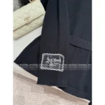 Chanel 25B Fall/Winter Collection 🔛 Women's 100% Imported Cashmere Knit Cardigan Coat - 4-Pocket Bathrobe Style - Image 12