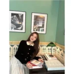 Chanel 25B Early Fall Collection 🎀 Dust Bag Packaging - 100% Kashmir Cashmere Peter Pan Collar Cardigan - Image 5