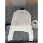 Dior 2025 Early Autumn Collection 💗 Heavy Embroidery Logo Sweater - Floral Jacquard Cashmere Blend Pullover - Image 17