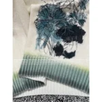 Dior 25SS Early Fall Collection 🍃 Round Neck Jacquard Sweater - Ink Wash Painting Embroidery w/ Letter Logo Cashmere Blend - Image 4