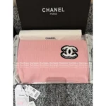 Chanel 25B Fall/Winter Collection ❄️ Towel-Embroidered Logo Set - 100% Kashmir Cashmere Scarf/Beanie/Gloves - Image 5