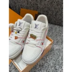 Louis Vuitton Premium 2025 Summer Couple Trainer Sneakers ✨ Embroidered Badge Detail - Gift Box Packaging - Image 30