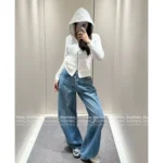 RALPH LAUREN La Fu 2025 Fall/Winter Collection 🤍 "Old Money Style" Hooded Cardigan - Cable Knit Zip-Up Jacket with Embroidery - Image 10