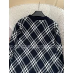 BURBERRY 2025 Early Fall Collection 🆕 Classic Plaid Color-Block Sweater - Unisex Oversized Wool Blend Pullover - Image 15