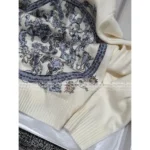 Dior 2025 Early Fall Collection ⭐️ 4D Jacquard Logo Sweater - 100% Cashmere Women's Pullover with Embroidery - Image 15