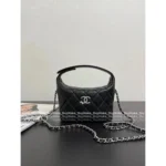 Chanel First Stock Available! 2025B Crystal Star Logo Caviar Leather Box Bag - Multi-Way (Handheld/Crossbody) - Image 10