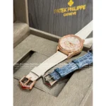 PatekPhilippe Moissanite Sister Collection ⌚️ Premium Automatic Watch - Japan-Made 9015 Movement & Sapphire Glass - Image 17