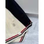 THOM BROWNE 2025SS Early Fall Collection 👧 Women's V-Neck Cardigan - Imported Lambswool & Cashmere Blend 🐑 - Image 16