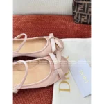 Dior 2025SS Lovely-D 3D Handmade Bow Silk Satin Ballet Flats 🩰 Lambskin Lining - Image 11
