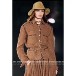 Chanel 2025A Fall/Winter Haute Atelier Collection 🍂 Vintage Tweed Robe Blazer & Skirt Set - Tie-Waist Coat & Matching Midi Skirt - Image 11