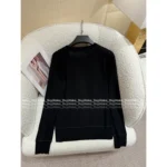 BURBERRY 2025 Early Fall Collection 🐑 Equestrian Embroidered Cardigan - 100% Wool V-Neck Knit Coat - Image 5