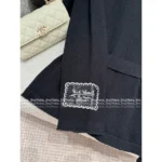 Chanel 25B Fall/Winter Collection 🔛 Women's 100% Imported Cashmere Knit Cardigan Coat - 4-Pocket Bathrobe Style - Image 10