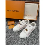 Louis Vuitton Premium 2025 Summer Couple Trainer Sneakers ✨ Embroidered Badge Detail - Gift Box Packaging - Image 29