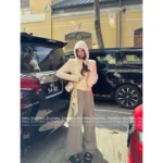 RALPH LAUREN La Fu 2025 Fall/Winter Collection 🤍 "Old Money Style" Hooded Cardigan - Cable Knit Zip-Up Jacket with Embroidery - Image 9