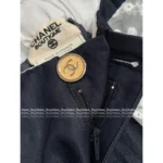 Chanel Vintage Exclusive Keep Edition ☑️ ©️©️ High-Waisted Wide-Leg Jeans - Adjustable Ribbon Belt & Retro Denim - Image 8