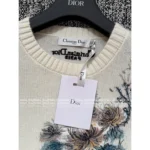 Dior 25SS Early Fall Collection 🍃 Round Neck Jacquard Sweater - Ink Wash Painting Embroidery w/ Letter Logo Cashmere Blend - Image 2