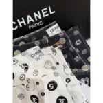 Chanel 2025B Early Fall Collection 🌈 Colorful Emblem Print Jeans - High-Waisted Wide-Leg w/ Enzyme Wash Denim - Image 6