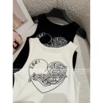 CHROME HEARTS 2025 Spring/Summer Collection 🖤 Leather Cross Logo Dress - Cotton Back Vine Print Slip Dress - Image 3