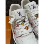 Louis Vuitton Premium 2025 Summer Couple Trainer Sneakers ✨ Embroidered Badge Detail - Gift Box Packaging - Image 28