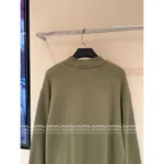 ACNE STUDIOS 2025 Autumn Collection 🍵 Classic 1996 Vintage Baseball Jacket - Matcha Green Retro Zip-Up w/ Distressed Logo - Image 15