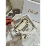 Dior 2025 Limited Edition ⭐️ Silk Satin Embroidered Lady Dior Bag - Crystal Beaded "Socialite Collector's Piece" - Image 10