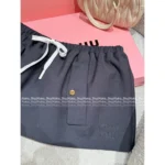 miumiu 25SS Early Fall Collection 🐾 Women’s Drawstring Bloom Skirt - Adjustable Hem Mini/Midi Versions - Image 13