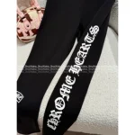 CHROME HEARTS 2025 Must-Have Early Fall Base Layer 🔎 Print Logo Leggings / Shark Hem Pants - Versatile "Spicy Girl" Fit - Image 8