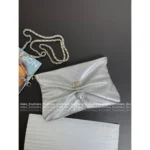 Chanel 2025SS Spring/Summer Collection 💫 Pearl-Accordion Evening Bag - Detachable Chain Multi-Way clutch - Image 13