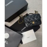Chanel 🎒 25A Haute Atelier Collection Litchi-Grain Leather Handle & Chain Backpack / Mini Backpack / Tote Bag — Durable & Sturdy - Image 13