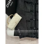 Chanel 2025A Haute Atelier Collection 🆕 Wang Yibo Inspired Blazer - Knitted Tweed Jacket with Frog Buttons - Image 19