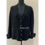 Chanel 24K Fall/Winter Collection 🌟 Runway Wool Blend Cardigan - Oversized Fit with Ruffle Sleeves 🦙 - Image 23