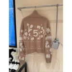 Chanel 2024N Coco Neige Ski Collection ❄️ Jacquard Logo Cashmere Sweater - High-Neck Knit with Dust Bag Packaging - Image 13