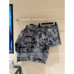Dior 2025 Early Fall Collection 🔍 Jungle Print Set - Tiger Pattern Zip-Up Jacket & Skirt Coord 🐯 - Image 4
