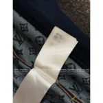 Louis Vuitton 2025SS Early Fall Collection 💙 Women's Denim Jacket - Cuff Lining Clover Print Logo & Metal Button Detail - Image 14