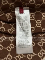 Gucci 2025 Early Fall Collection 🧶 Letter Logo Jacquard Wool Coat - Horsebit Detail & Pocket Design - Image 14