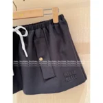 miumiu 25SS Early Fall Collection 🐾 Women’s Drawstring Bloom Skirt - Adjustable Hem Mini/Midi Versions - Image 12