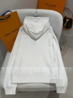 Louis Vuitton 🆕 2025SS Early Fall New Collection Printed Blue Letter Logo Hoodie Sweatshirt - Image 6
