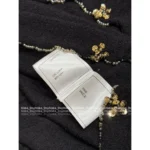 Chanel 2025B Early Fall Collection ✨ Runway Crystal-Embellished Gown - Metal Embroidery & Beaded Vest Cake Skirt Dress - Image 9