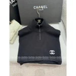 Chanel 2025B Fall/Winter Collection 🤍 Fashion-Forward Zip Neck Cape - 100% Kashmir Cashmere Convertible Scarf - Image 15