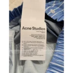 ACNE STUDIOS 25 Early Fall Collection 👖 Layered Two-in-One Washed Jeans - Enzyme Gradient "Spicy Girl" Denim - Image 6