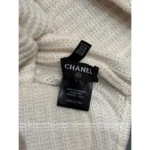 Chanel 2025B Fall/Winter Collection 🤍 Pom-Pom Beanie w/ Drop Pendant - Imported Cashmere Earflap Hat (Russian-Style Knit) - Image 15