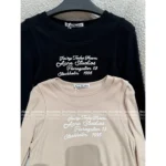 Acne Studios 2025 Early Fall Collection 🆕 Women's Logo-Print Layered Knit - Mock Two-Piece Long Sleeve Pullover - Image 15
