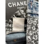 Chanel 2025B Early Fall Collection 🌈 Ombré Wide-Leg Jeans - Slimming Vertical Seam & Stretch Denim (Leg-Lengthening Fit) 👖 - Image 2