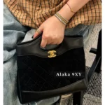 Chanel 2025P Spring/Summer Collection 🌸 Sakura Pink 31 Nano Chain Bag - Genuine Suede w/ Multi-Way Strap & YKK Hardware (Gift Box Packaging) ⛓️ - Image 10