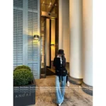 Chanel 25B Fall/Winter Collection 🔛 Women's 100% Imported Cashmere Knit Cardigan Coat - 4-Pocket Bathrobe Style - Image 4