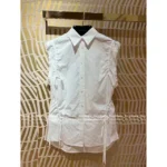 Louis Vuitton 🤍 2025SS Spring/Summer New Collection Printed Logo Polo with Asymmetric Drawstring Short Sleeve Top / Casual Skort / Long Sleeve Shirt for Women - Image 4