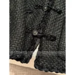 Chanel 2025A Haute Atelier Collection 🆕 Wang Yibo Inspired Blazer - Knitted Tweed Jacket with Frog Buttons - Image 17
