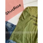 ACNE STUDIOS 1996 Series New Colorway 🆕 Round Neck Logo Tee - Cotton Short/Long Sleeve Shirt - Image 17