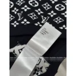 Louis Vuitton 25SS Spring/Summer Collection 🖤 Color-Block Silk Blend Tank - V-Neck Sleeveless Top w/ Embossed Jacquard Logo - Image 10